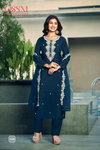 Festive Stories Vol 03 By Ossm Embroidery Roman Silk Readymade Suits Wholesale Price In Surat
